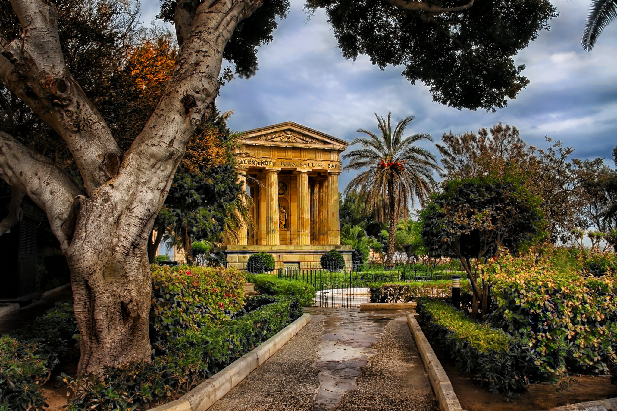 Filming inside Malta’s best public gardens: closed sets come at a price but smaller shoots can go free